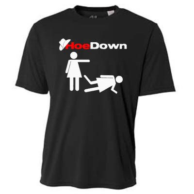 Funny Country Hoe Down Cooling Performance Crew T-Shirt