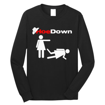 Funny Country Hoe Down Long Sleeve Shirt