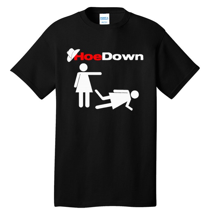 Funny Country Hoe Down Tall T-Shirt