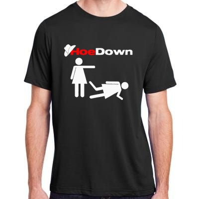 Funny Country Hoe Down Adult ChromaSoft Performance T-Shirt