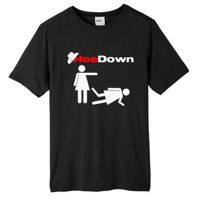 Funny Country Hoe Down Tall Fusion ChromaSoft Performance T-Shirt