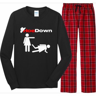 Funny Country Hoe Down Long Sleeve Pajama Set