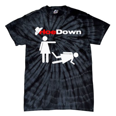 Funny Country Hoe Down Tie-Dye T-Shirt