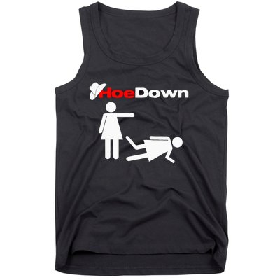 Funny Country Hoe Down Tank Top