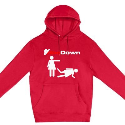 Funny Country Hoe Down Premium Pullover Hoodie