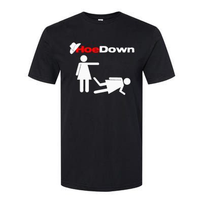 Funny Country Hoe Down Softstyle® CVC T-Shirt