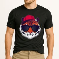 Funny Cool Hipster Tiger Sunglass Cooling Performance Crew T-Shirt