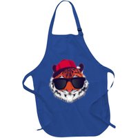 Funny Cool Hipster Tiger Sunglass Apron