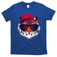 Funny Cool Hipster Tiger Sunglass T-Shirt