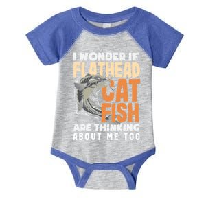 Funny Catfish Hunter Catfish Enthusiast Flathead Catfish Great Gift Infant Baby Jersey Bodysuit