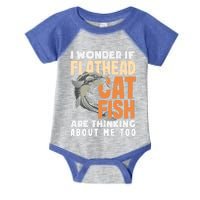 Funny Catfish Hunter Catfish Enthusiast Flathead Catfish Great Gift Infant Baby Jersey Bodysuit