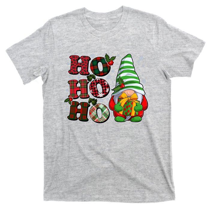 Funny Christmas Ho Ho Ho Gnome T-Shirt