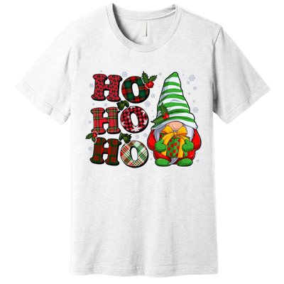 Funny Christmas Ho Ho Ho Gnome Premium T-Shirt