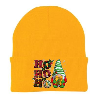 Funny Christmas Ho Ho Ho Gnome Knit Cap Winter Beanie