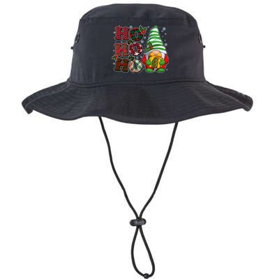 Funny Christmas Ho Ho Ho Gnome Bucket Hat
