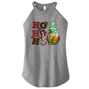 Funny Christmas Ho Ho Ho Gnome Women's Perfect Tri Rocker Tank