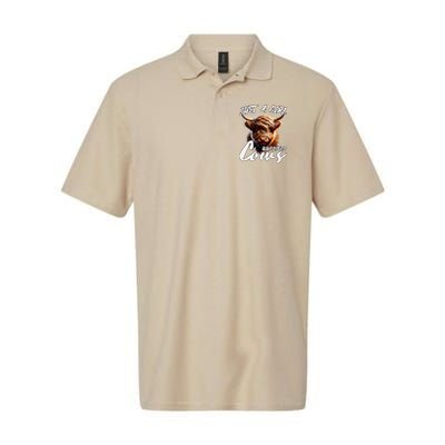 Funny Cute Highland Cow Just A Girl Who Loves Cows Polo