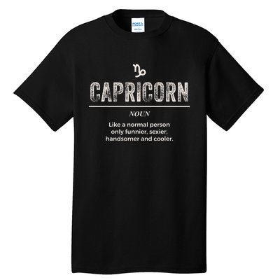 Funny Capricorn Horoscope Definition for Astrologers Tall T-Shirt