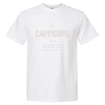 Funny Capricorn Horoscope Definition for Astrologers Garment-Dyed Heavyweight T-Shirt