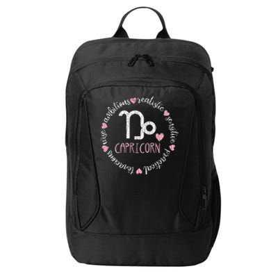 Funny Capricorn Horoscope Definition for Astrologers City Backpack