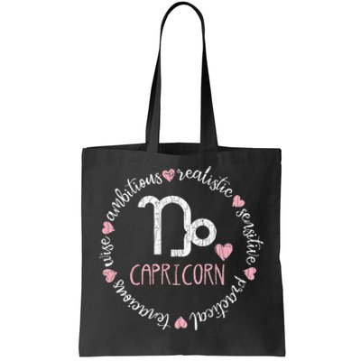 Funny Capricorn Horoscope Definition for Astrologers Tote Bag