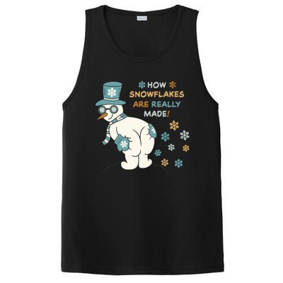 Funny Christmas How Snowflake Are Really Made PosiCharge Competitor Tank