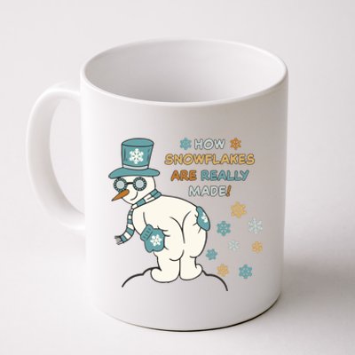 Funny Christmas How Snowflake Are Really Made Coffee Mug