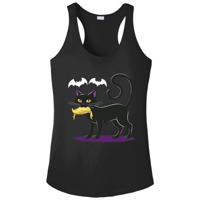 Funny Cat Halloween Voting Election 2024 Usa Ladies PosiCharge Competitor Racerback Tank