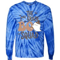 Funny Cute Halloween 3Rd Grade Boo Squad Costume Teacher Cool Gift Tie-Dye Long Sleeve Shirt