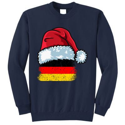 Funny Christmas Hat For Happy Germany Costume Tall Sweatshirt