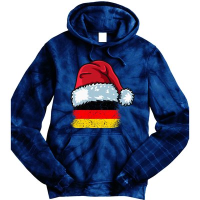 Funny Christmas Hat For Happy Germany Costume Tie Dye Hoodie