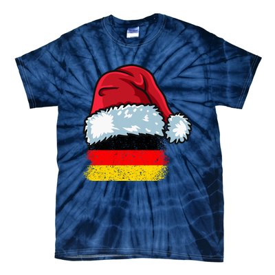 Funny Christmas Hat For Happy Germany Costume Tie-Dye T-Shirt