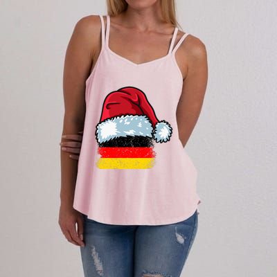 Funny Christmas Hat For Happy Germany Costume Women's Strappy Tank