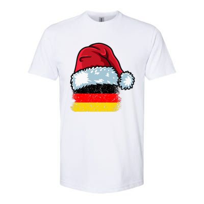 Funny Christmas Hat For Happy Germany Costume Softstyle CVC T-Shirt