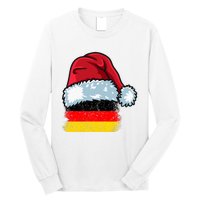 Funny Christmas Hat For Happy Germany Costume Long Sleeve Shirt