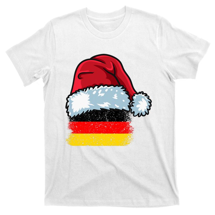 Funny Christmas Hat For Happy Germany Costume T-Shirt