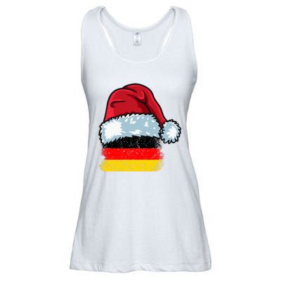 Funny Christmas Hat For Happy Germany Costume Ladies Essential Flowy Tank