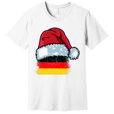 Funny Christmas Hat For Happy Germany Costume Premium T-Shirt