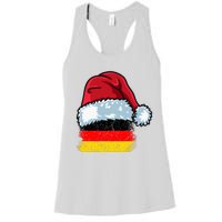 Funny Christmas Hat For Happy Germany Costume Women's Racerback Tank