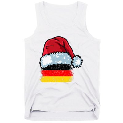 Funny Christmas Hat For Happy Germany Costume Tank Top