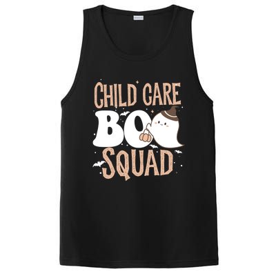 Funny Cute Halloween Care Boo Squad Costume Teacher Cool Gift PosiCharge Competitor Tank