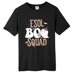 Funny Cute Halloween Esol Boo Squad Costume Teacher Gift Tall Fusion ChromaSoft Performance T-Shirt