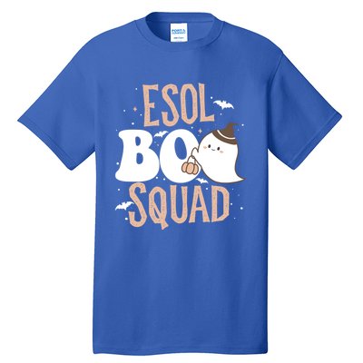 Funny Cute Halloween Esol Boo Squad Costume Teacher Gift Tall T-Shirt