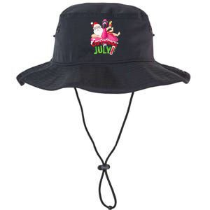 Funny Christmas in July Summer Flamingo Float Xmas Legacy Cool Fit Booney Bucket Hat