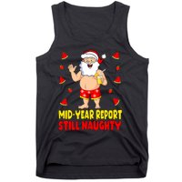 Funny Christmas In July Santa Summer Vacation Tank Top