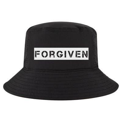 Forgiven Christian Inspirational Design For Men Women Cool Comfort Performance Bucket Hat