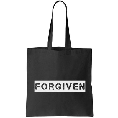 Forgiven Christian Inspirational Design For Men Women Bag