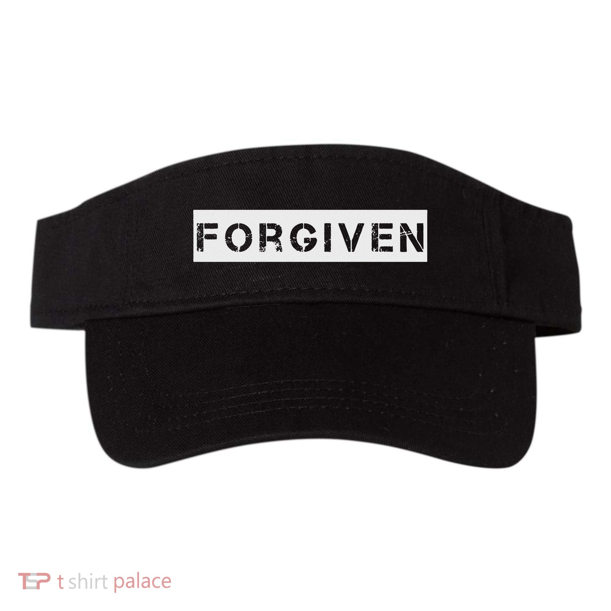 Forgiven Christian Inspirational Design For Men Women Visor