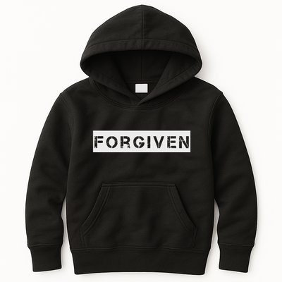 Forgiven Christian Inspirational Design For Men Women Kids Hoodie
