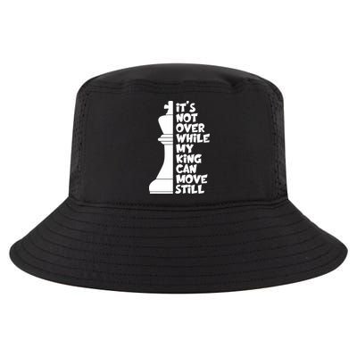 Funny Christian It's Not Over While MY King Jesus Can Move Still Cool Comfort Performance Bucket Hat